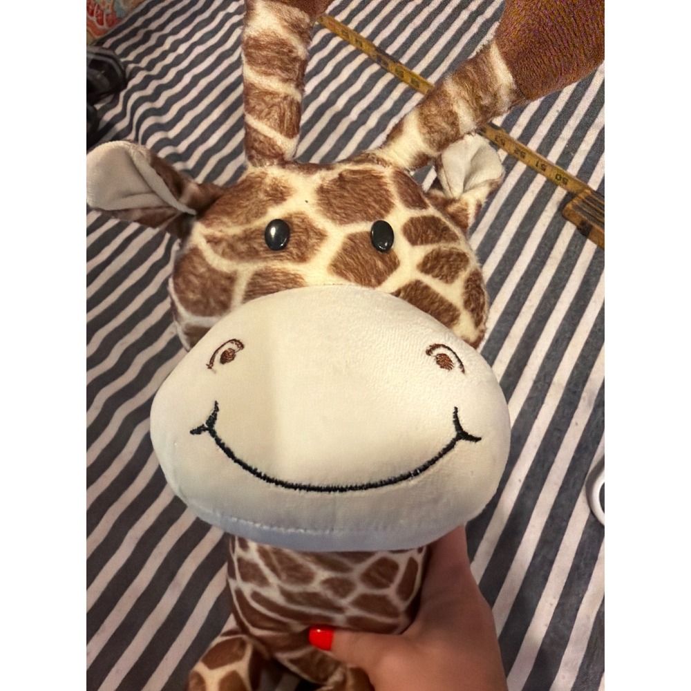 Hobby Lobby Giraffe Plush Stuffed Animal Brown Spotted Long Legged 20 Inch Toy
